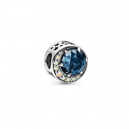 Bright Moon Night Sky Silver Charm DOX9594