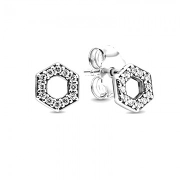 Hexagonal Honeycomb Earrings DOE9776