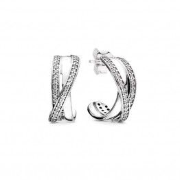 Moda Silver Earrings DOE9781