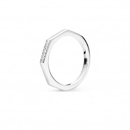 Polygon Silver Rings DOZ9718