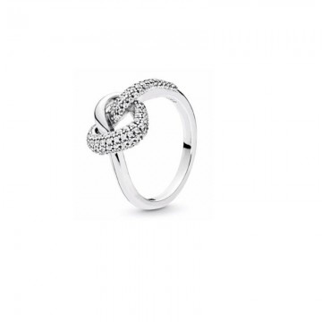 New Heart Shape Silver Ring DOZ9729