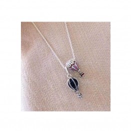 Hot air balloon necklace DOU9870-1